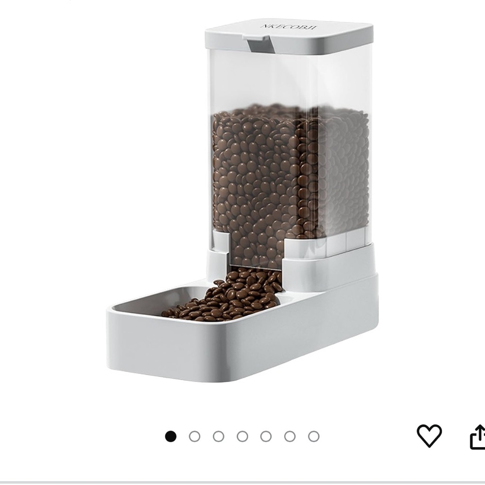 Gravity Pet Feeder Dispenser 3.8L Large Capacity
